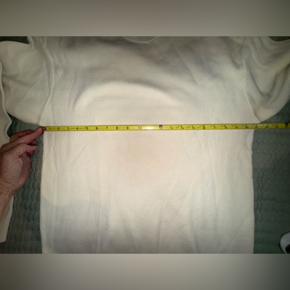 ZARA SOFT TEXTURED KNIT MENS SWEATER. Oyster white. Size medium. NWOT - Picture 4 of 15